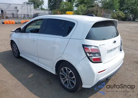 2019 Chevrolet Sonic Lt Auto from USA, damaged, VIN 1G1JD6SB5K4107429
